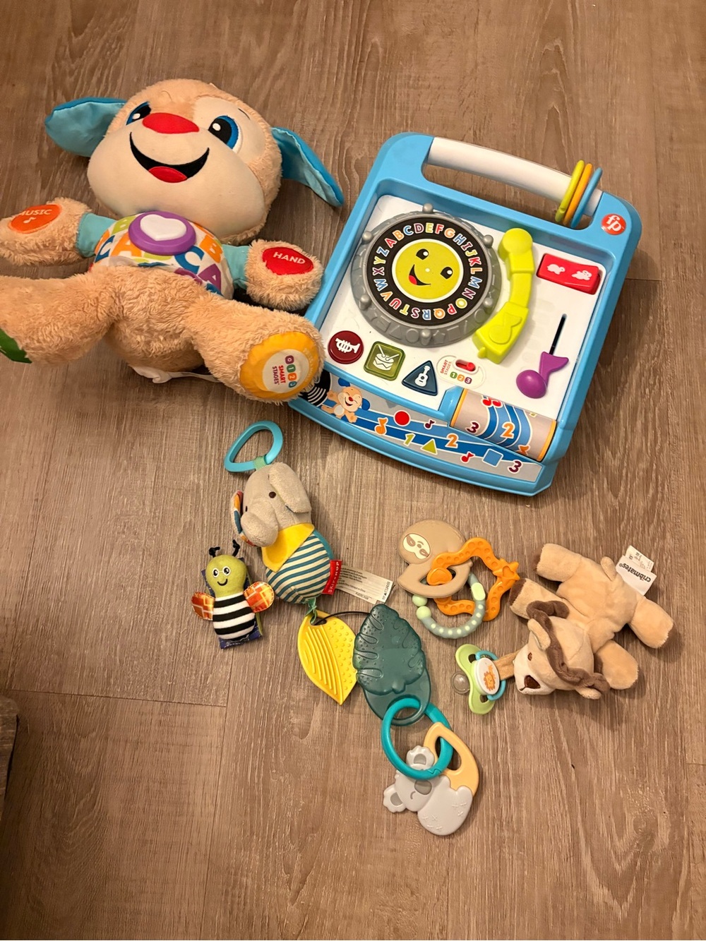 Lot of Fisher-Price  Learning Activity Toys and Teething toys